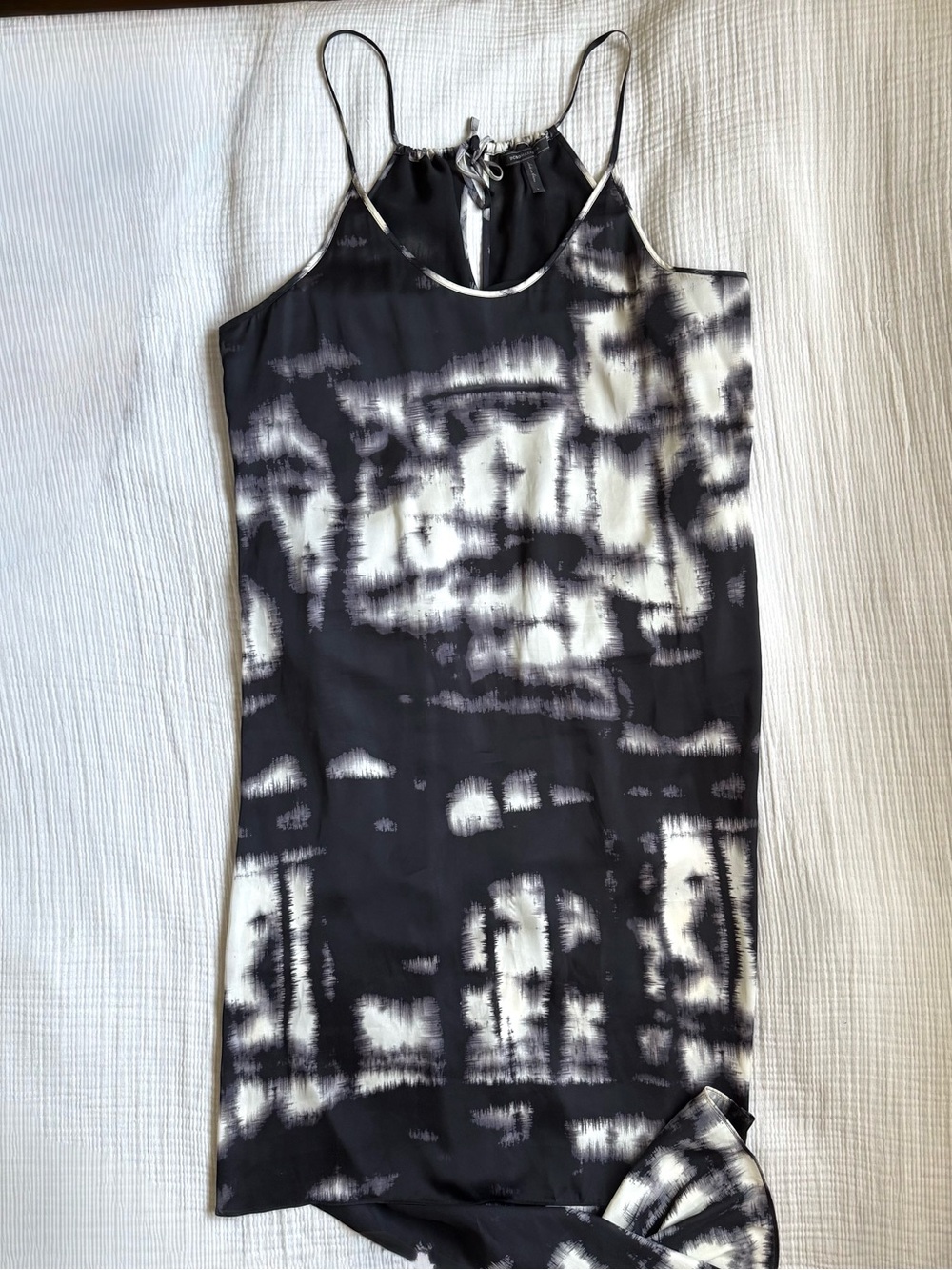 BCBGMAXAZRIA Rory High-Low Slip Dress